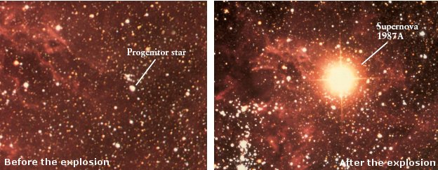 Supernova 1987A image