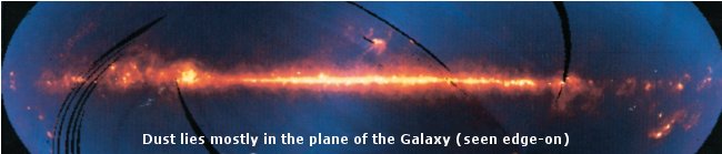 Edge-on view of the Milky Way Galaxy image